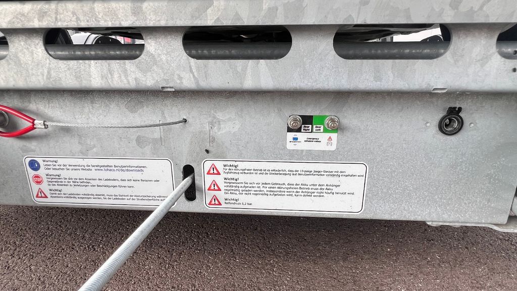ANDERE Tohaco  AA227/4520 TIEFLADER + LUFTFEDERUNG