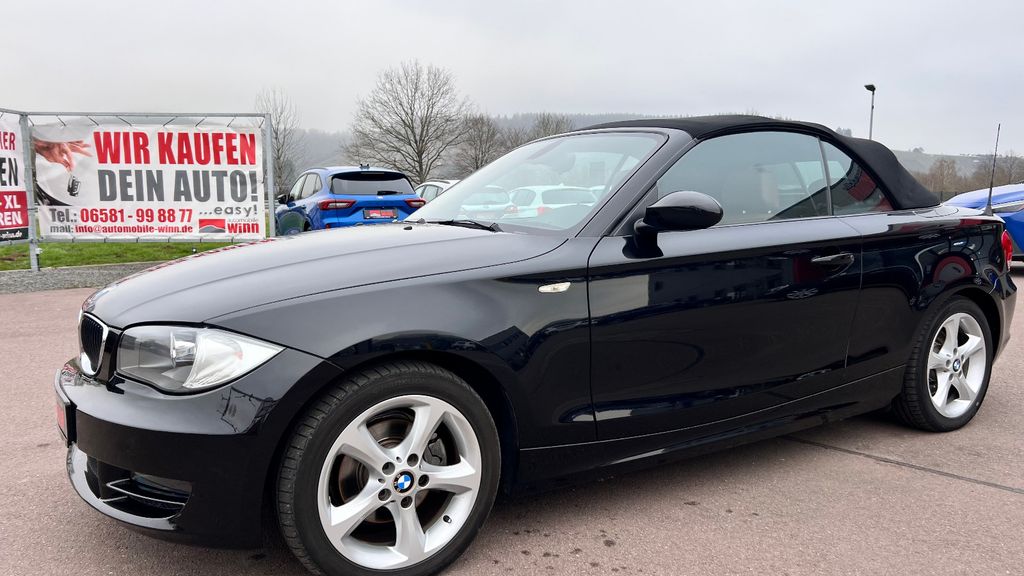BMW 118i Cabrio **1. HAND / NUR 76.500 KM + LEDER**