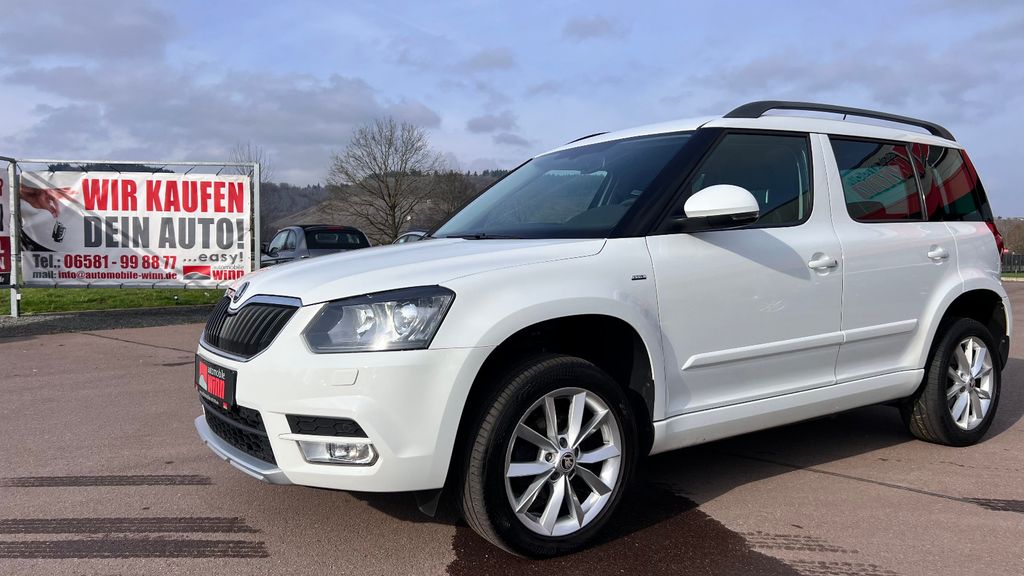 SKODA Yeti 2.0 TDI 4x4 Drive *1. HAND / SCHECKHEFT*