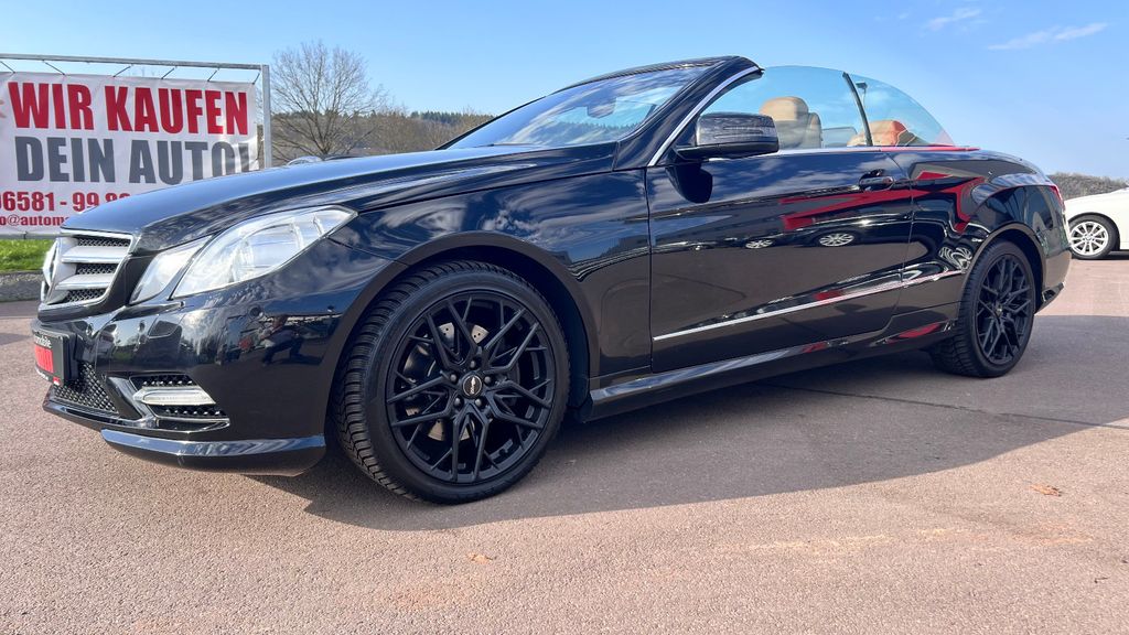 MERCEDES-BENZ E 200 E Cabrio E 200 *Leder+Airscraf+18"schwarz*